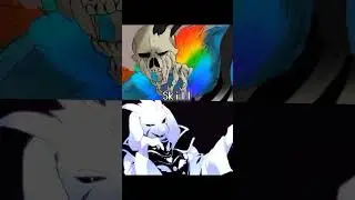 Asriel Dreemurr vs Seraphim Sans #undertale #undertaleau #1v1 #edit