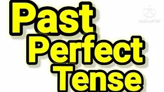 Past Perfect Tense. Difference between Past Indefinite and Past Perfect Tense with examples.