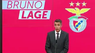 BRUNO LAGE assume que veio para o benfica para aprender mais.