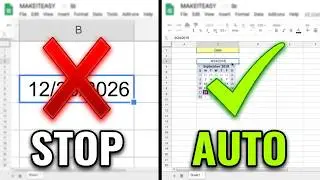 Google Sheets - How to Add a Pop Up Calendar Date Picker - Updated 2021