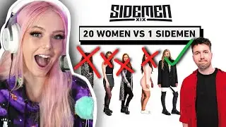 Brizi Reacts to 20 WOMEN VS 1 SIDEMEN: CALLUX EDITION