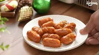 How to Cook Licious Chicken Cocktail Sausages in Fiery Sauce | Licious Christmas Specials