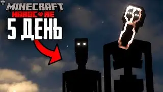 100 DAYS of Survival in a Scary Night Winter Minecraft.. (Horror Movie)