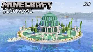 From Ugly to Incredible: Upgrading the Prismarine Farm - Minecraft Survival