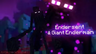 Endersent & Giant Enderman Test - Minecraft Animation
