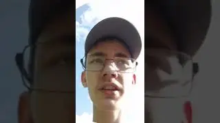 Встретили добрую бабушку и она дала нам попить воды всем , дай Бог ей здоровья.