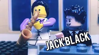 Jack Black Performs His Legendary Sax-A-Boom in Lego