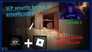 This Roblox SCP Horror Game  is actually scary but hilarious! ep1