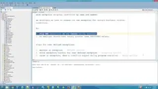 2015 06 06 18 35 Oracle Batch 101   Class 21   PL SQL 9 Exception Handling and Stored Programs 1