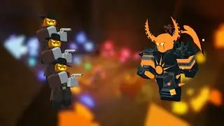 Челлендж только Золотые Ковбои | TDS Roblox