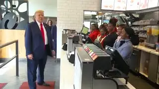 Donald Trump at Atlanta Chick-fil-A #trump #chickfila