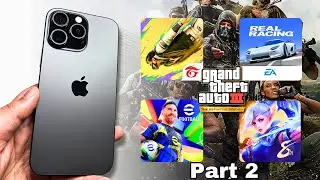 iPhone 16 Pro Max Gaming Test | Mobile Legends, eFootball, Free Fire, GTA3 Definitive Edition, PUBG