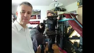 Ankunft und Aufbau des Yamaha C3XTA2 (inkl. Zeitraffer)