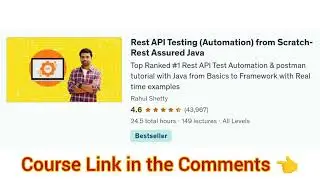 Rest API Testing (Automation) from Scratch-Rest Assured Java
