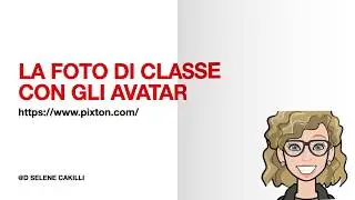 PIXTON EDU  La foto di classe con i nostri Avatar