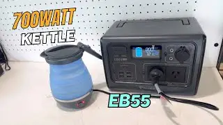 Eb55 vs 700watt Kettle. Bluetti