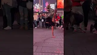 Times Square’s breakdance, New York City breakdancing! 