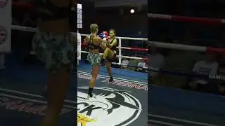 Polish girl has a HELL of a first fight! #muaythai