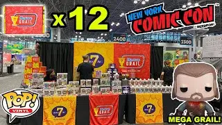 Unboxing 12 Mystery Grail Funko Pop Mystery Boxes from NYCC 2021!