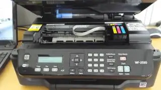 Replace ink cartridge Epson WF-2530