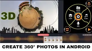 how to shoot 360° photos in android