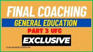 GEN ED FINAL COACHING SET A PART 12 THE BLESSINGS DRILLS