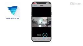 Swann Security app with Alert Indoor Security Camera