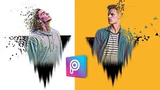 PicsArt Triangle Dispersion Effects Tutorial | PicsArt Editing | Photo Editing