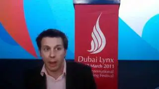 Interview with Steve Lane at Dubai Lynx 2011