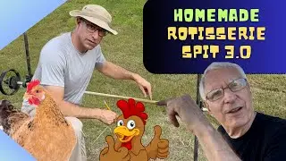 Homemade Rotisserie Spit 3.0
