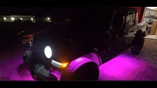 How To install underbody lights on Jeep Gladiator.