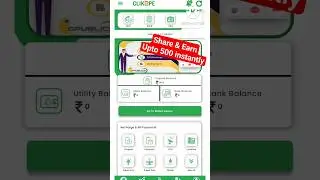 Best Earning App 2024 | Share & Earn Upto 500 Rs | Refer & Earn Upto 500 | Clik2pe 