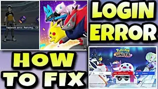 Winter Update Log-in Error in Pokemon Unite - How to Fix Login Error in Unite 
