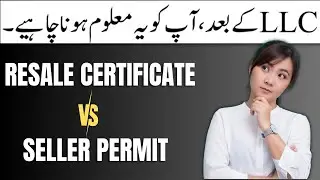 Resale Certificate vs sellers permit | How to get a resale certificate