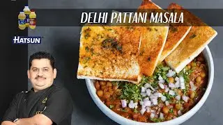 Delhi Pattani Masala | bread & mutter kulcha masala | street style fast food | Chef Venkatesh Bhat