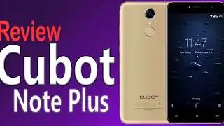 Cubot Note Plus a camera phone, that is not devoid of style