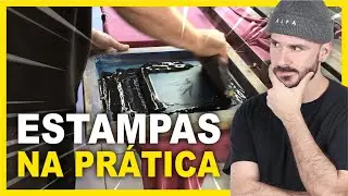 COMO FAZER NA PRÁTICA UMA ESTAMPA DE CAMISETA