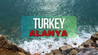 🇹🇷Turkiye. Alanya. Walking on the sea. November 2023 #turkiye #alanya #walking
