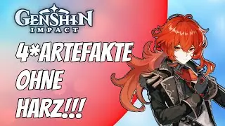 Genshin Impact Deutsch | 4 Star Artefakte ohne Harz farmen | Guide | Tipps | Tricks
