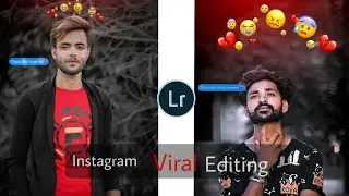Instagram Viral Don't Break My Heart Photo Editing In Lightroom Tutorial