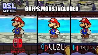 CAN You Run Paper Mario TTYD (at 60FPS) On a Switch Emulator? Yuzu and Ryujinx Comparison TEST
