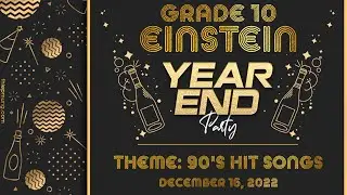 G10 EINSTEIN'S YEAR END PARTY 2022 | RANNIE HERE