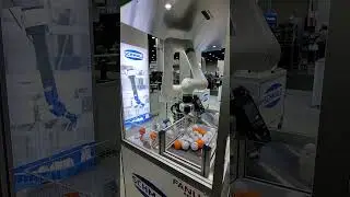 Automate 2023 - FANUC CRX-10iA/L and 3DV/400 Vision / Schmalz ECBPi Vaccum Generator - Bin Picking