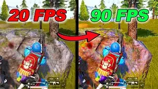 ببجي موبايل رفع الفريمات ازالة اللاق والتقطيع و الدمج الوهمي بعد التحديث 🔥😱 Gameloop Lag Fix 2023