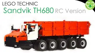 Sandvik TH680 RC version - MOC LEGO Technic powered with Buwizz