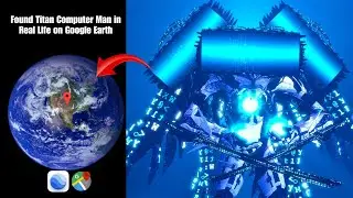 Found Titan Computer Man in Real Life on Google Earth! #googleearth #googlemaps