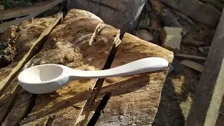 Деревянная ложка из липы