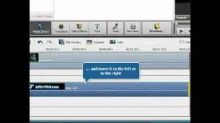 How to apply image watermark to video using AVS Video Editor?