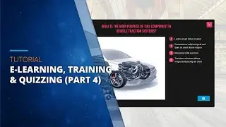 Tutorial: Virtual Tours for E-Learning, Training & Quizzing (Part 4) Managing & Customizing quizzes