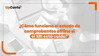 ¿Cómo funciona el estado de comprobantes offline si el SRI está caído?
